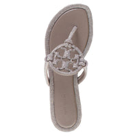 Tory Burch - Women's Miller Knotted Pave Thong Sandal