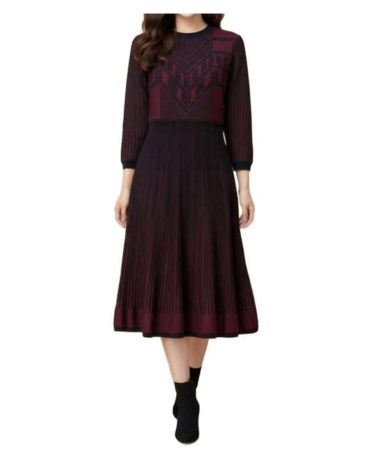 Elio - Textured Knit Dress