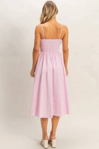 Hyfve - Striped Spaghetti Strap Dress