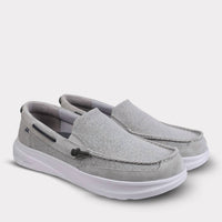 Mykos Men's Calvin Slip-on Shoe in grey - men's loafer - view 9
