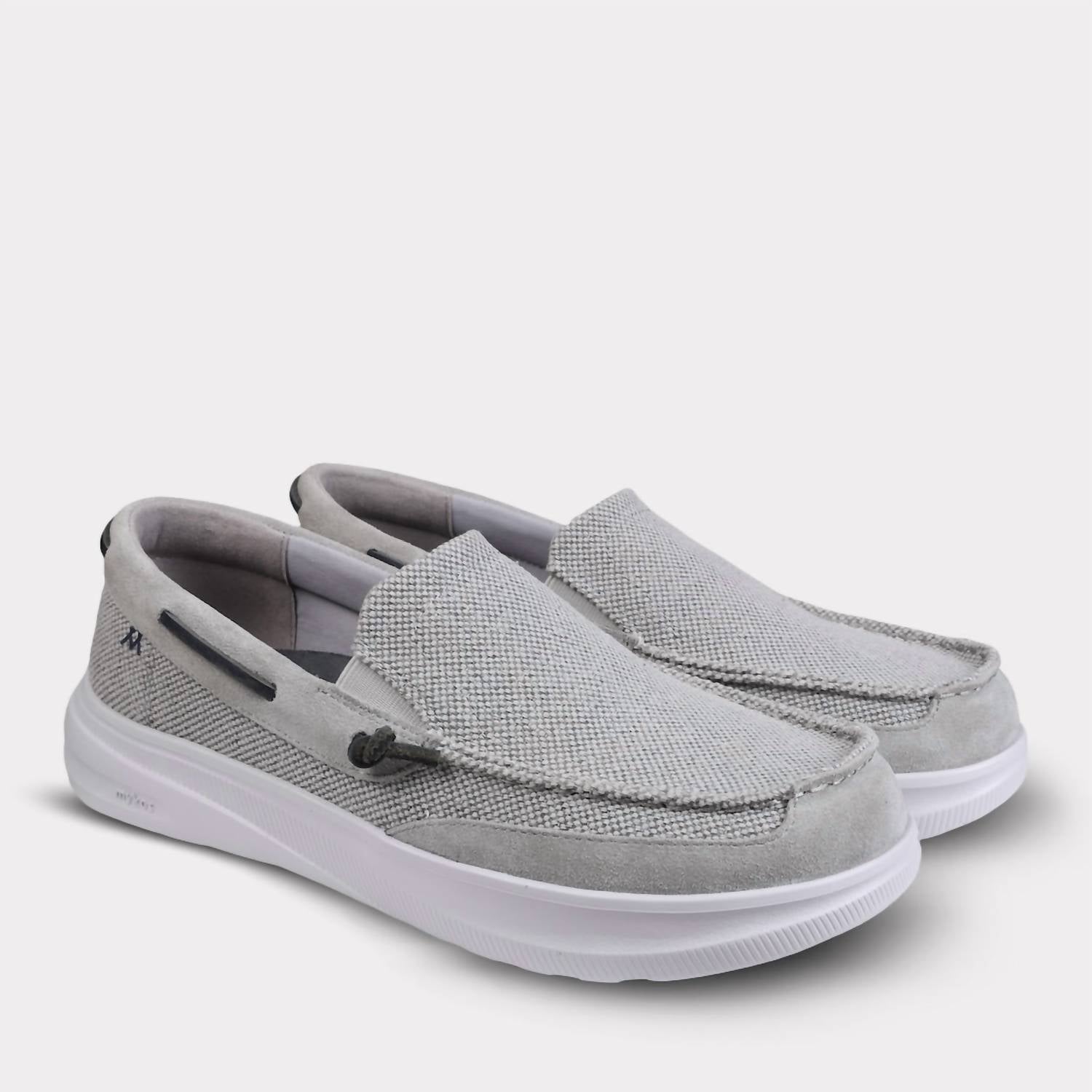 Mykos Men's Calvin Slip-on Shoe in grey - men's loafer - view 9
