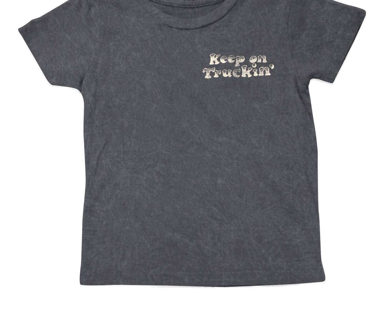 Tiny Whales - Girls' Keep On Truckin' Short Sleeve Tee