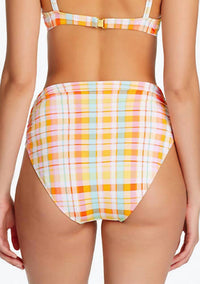 Bleu Rod Beattie - Hip to Be Square High Waist Swim Bottoms
