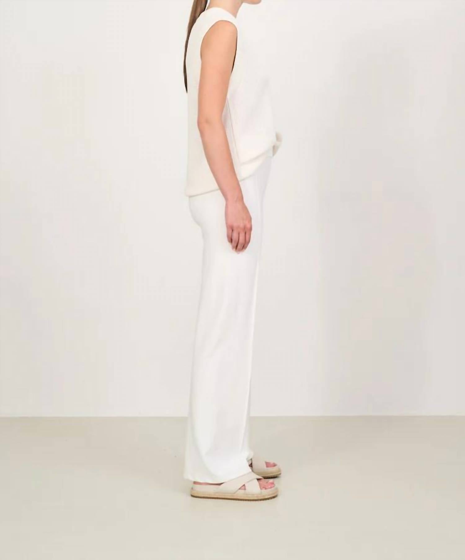 Lune Active - Forest Essentiel Pintuck Flare Pants