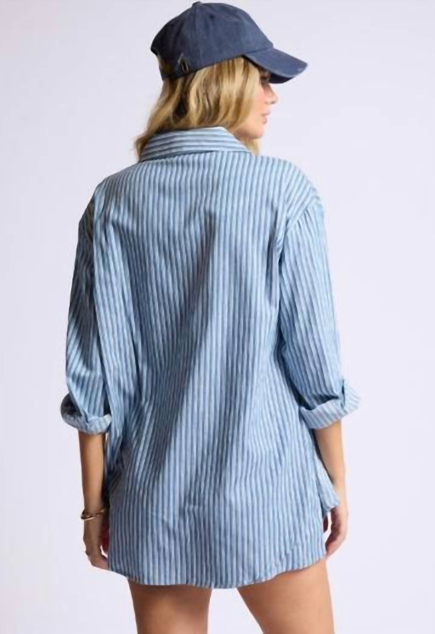 Sage The Label - Market Day Shirt Romper