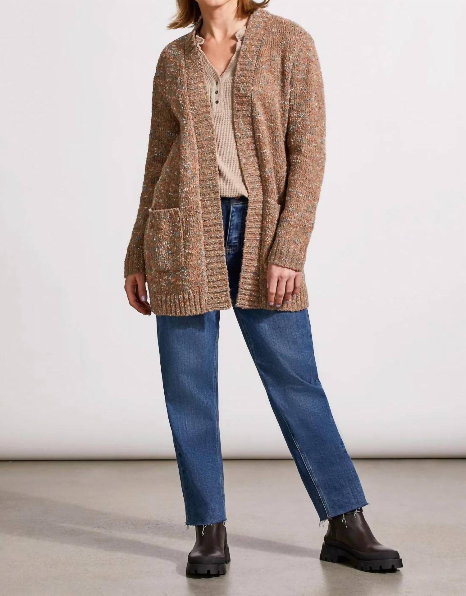 Tribal - Sweater Cardigan With Pockets