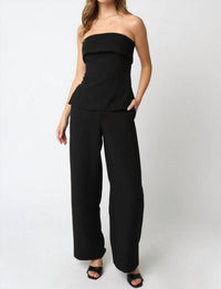 Olivaceous - Emelia Straight Leg Pants