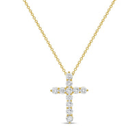 Diana M Jewels - Women's Round Lab-Grown Diamond Pendant Necklace (0.50 Ct) - Signature