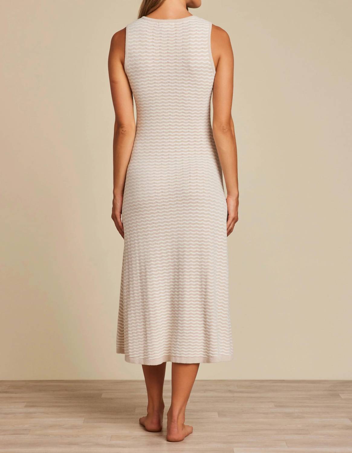 Barefoot Dreams - Cozy Chic Ultra Lite Pointelle Midi Tank Dress