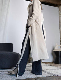 Eadie Lifestyle - Women's Linen Trench Coat