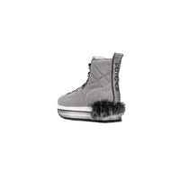 Hogan - Women's Maxi Rabbit Fur Ankle Boots