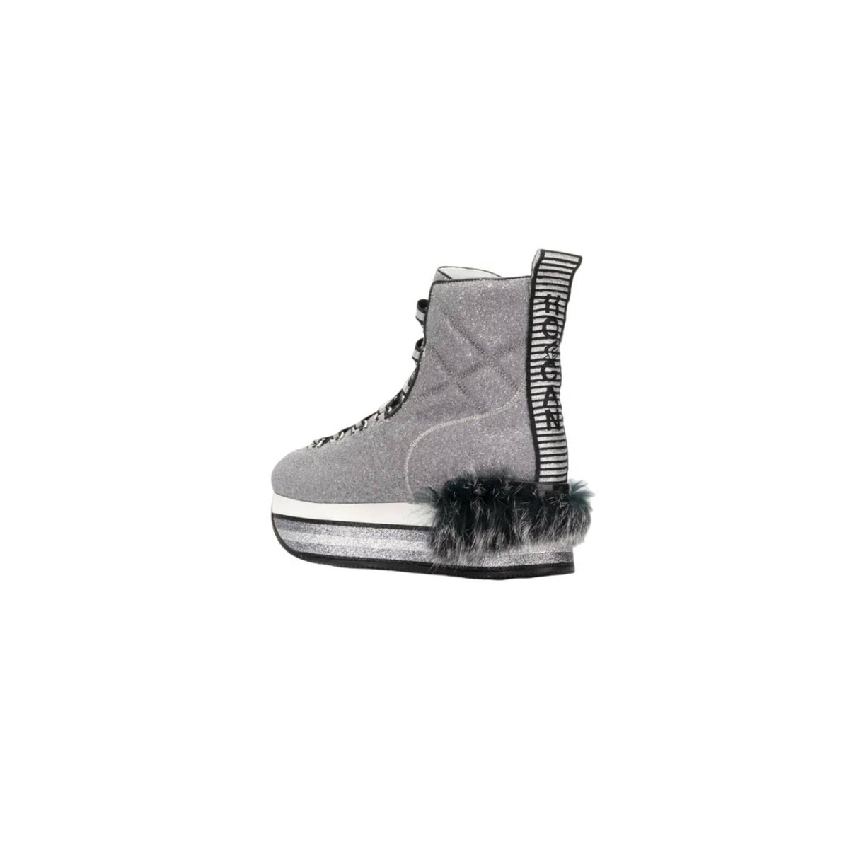 Hogan - Women's Maxi Rabbit Fur Ankle Boots
