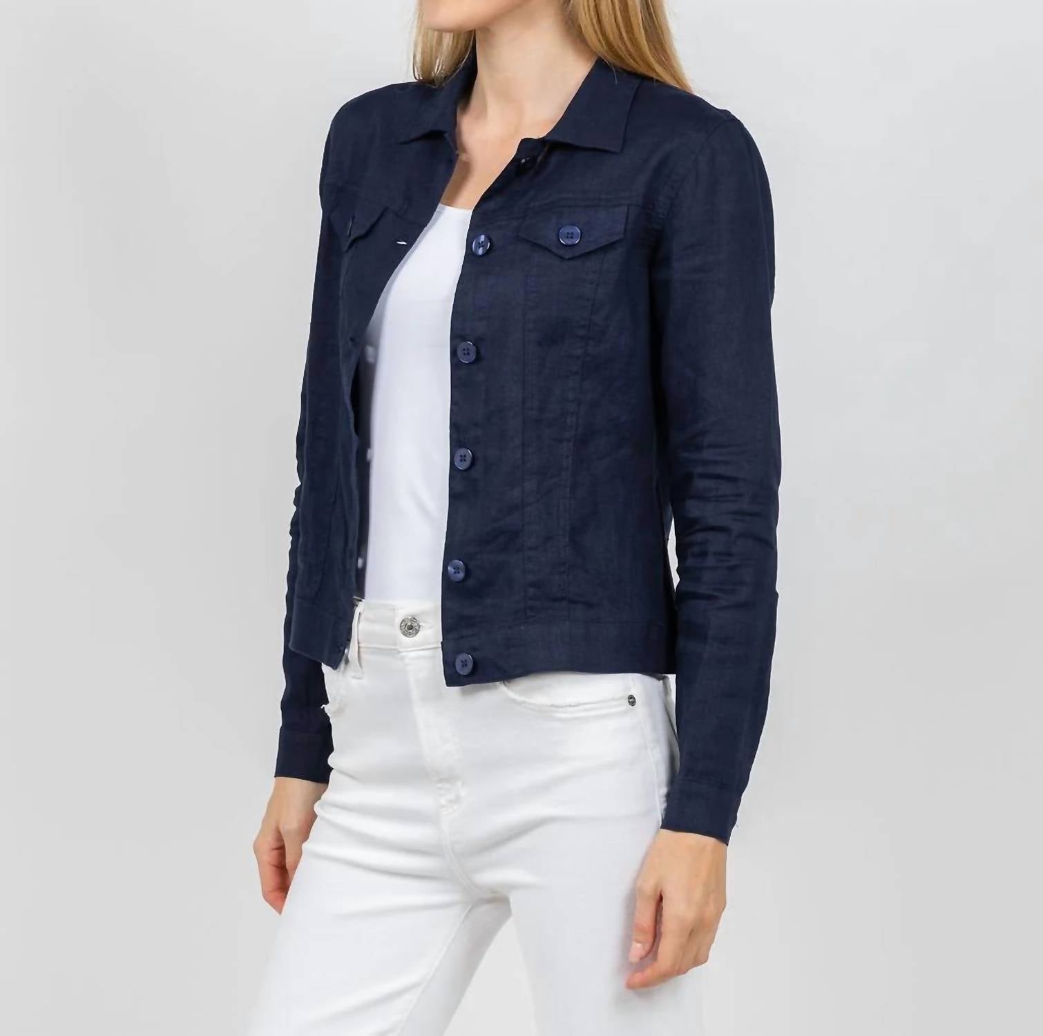 Pure Amici - Lumila Linen Jacket