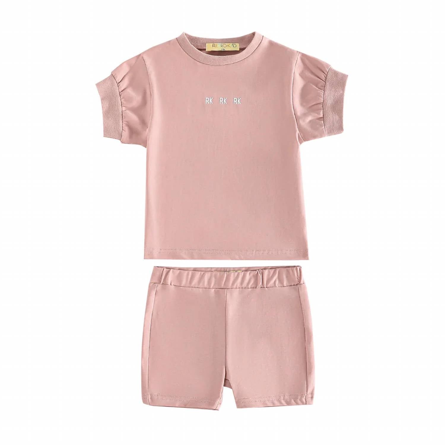 Retrokid - Girls Hollis Logo Baby Tee Set