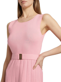 Elie Tahari - Summer Belted Fit & Flare Dress