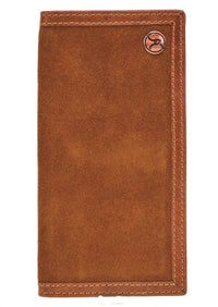 HOOEY Roughy Leather Rodeo Wallet in tan brown - men's bag