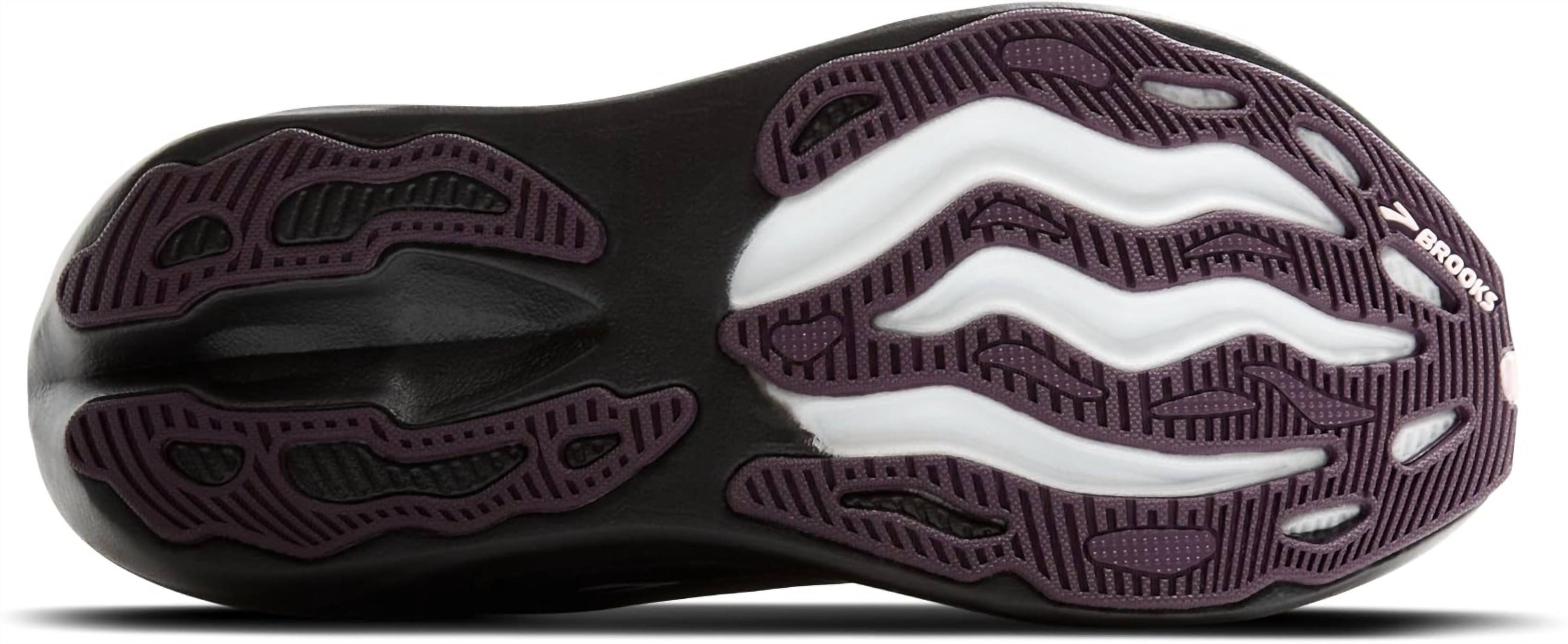 BROOKS Women's Glycerin Max Running Shoes in black orchid ice grey - women's shoe - view 5