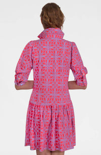 GRETCHEN SCOTT So Sweet Mini Dress in pink - women's dress - detail view