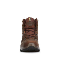 Ferrato Men's Outdoor Leather Boots in dark brown - men's boots - detail view