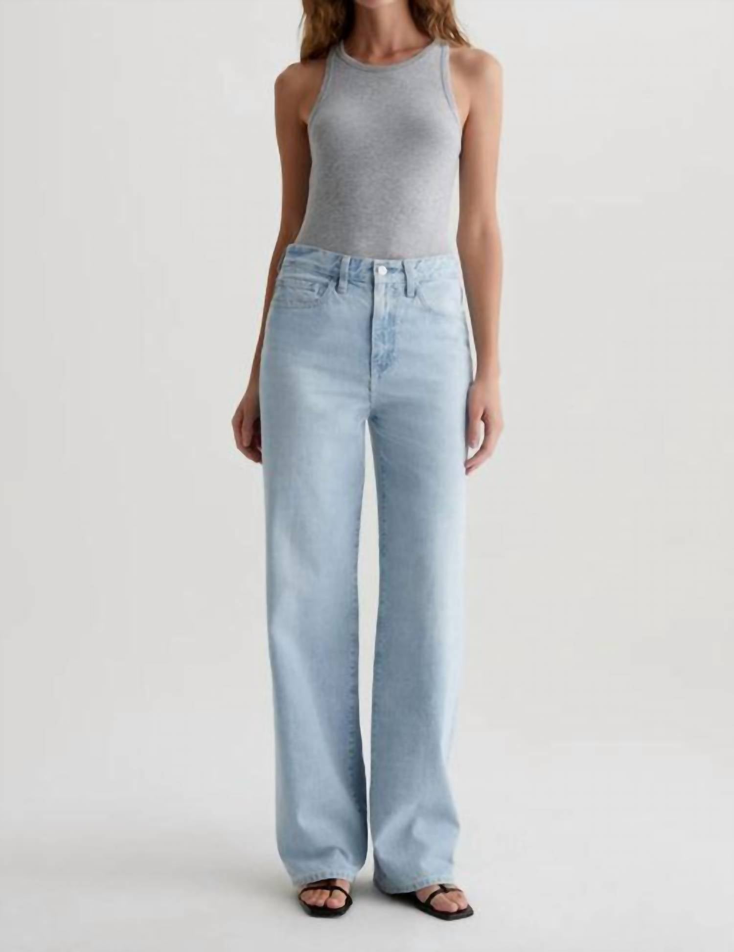 Ag Jeans - Kora High Rise Wide Leg Jeans