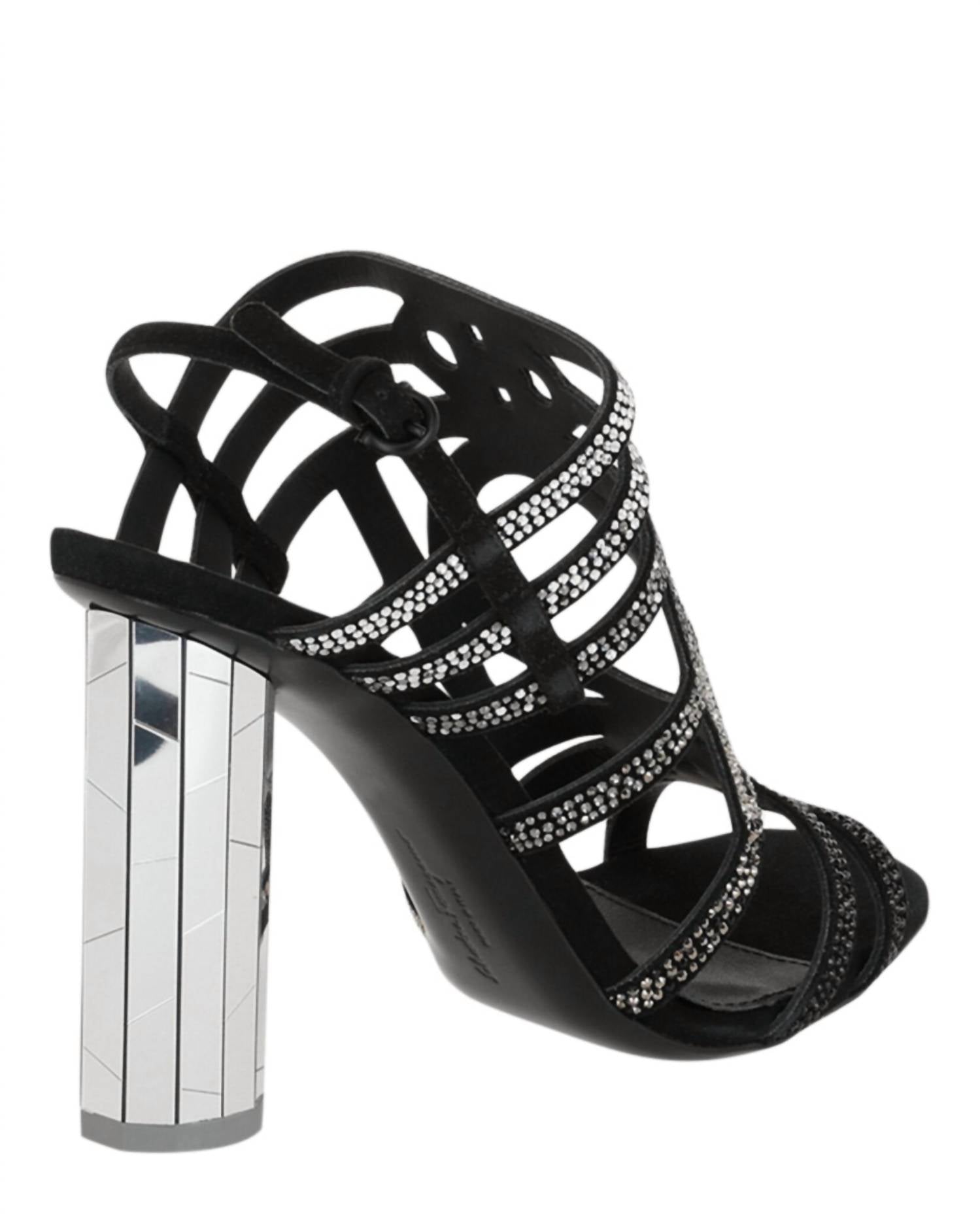 Salvatore Ferragamo - Women's Florenza Crystal-embellished Slingback Heel Sandals