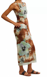 Free People - Mesh Sunset Maxi Skirt