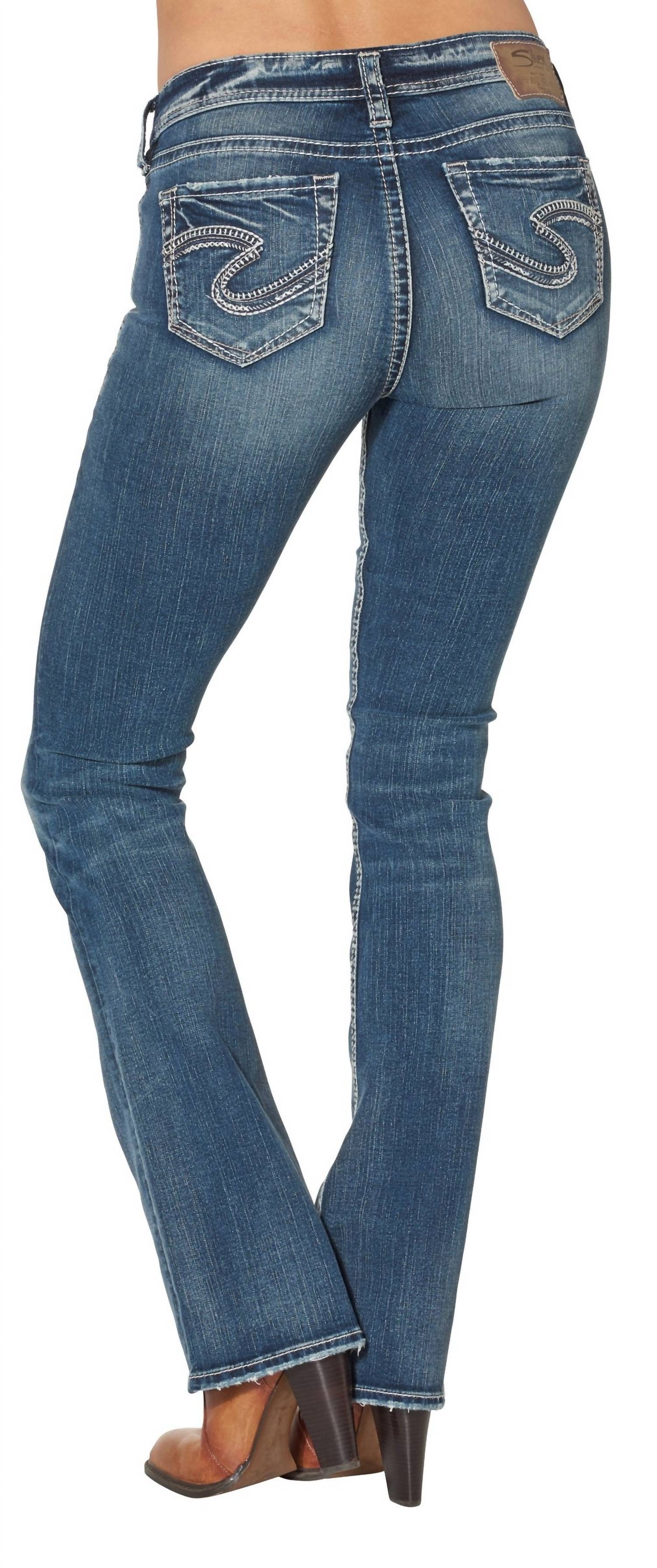 Silver Jeans Co - Women's Tuesday Mid Boot Jeans