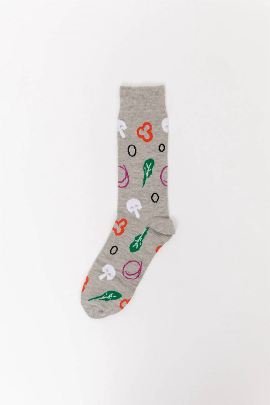 123 Amore - Women's Veggie Pizza 4-Set Sock