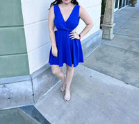 Entro - Short Open Back Dress