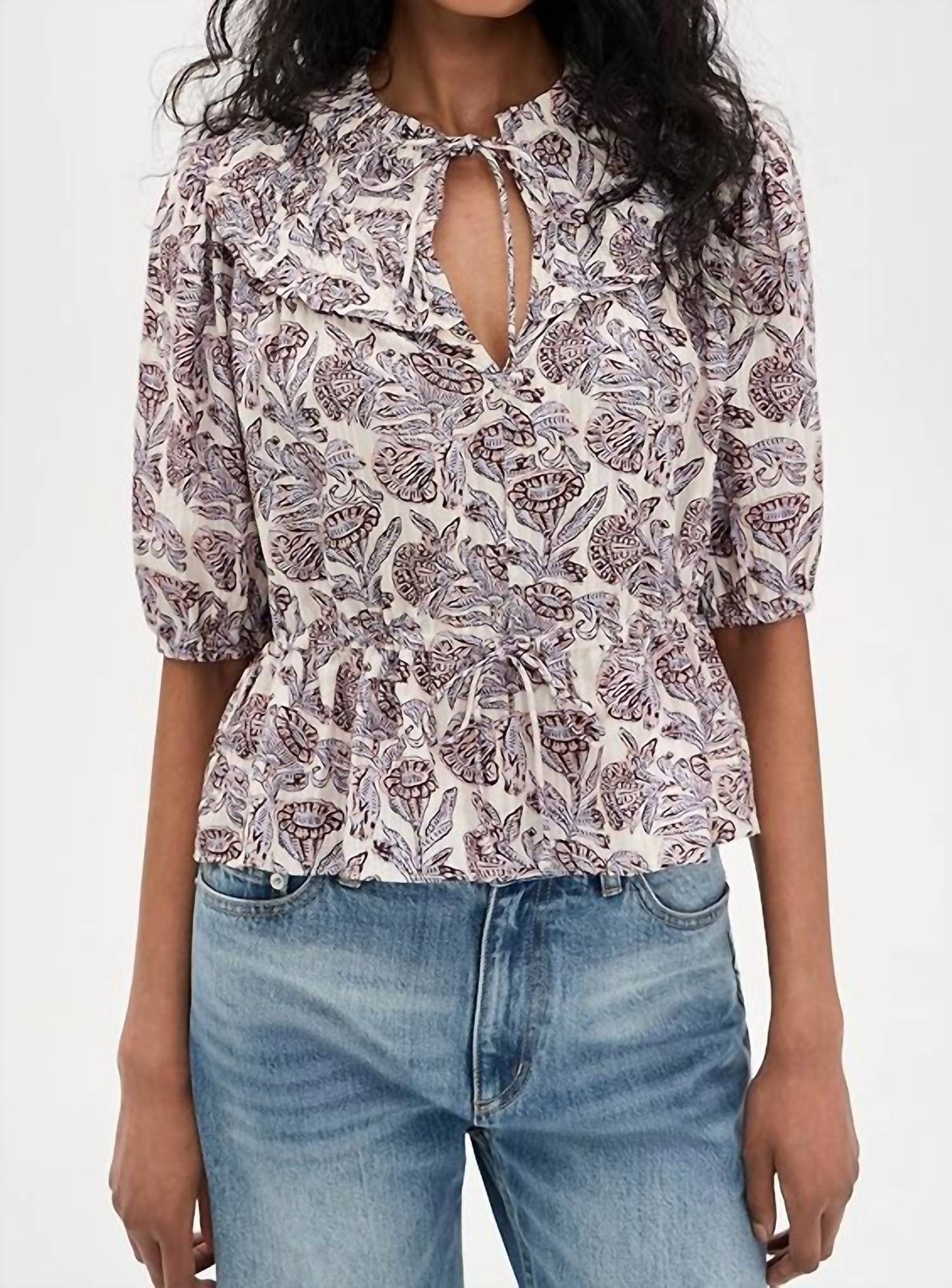 Ulla Johnson - Elvie Short Sleeve Top