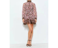 Ina Fashion - Floral Embroidered Lace Mini Dress