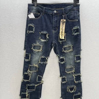 Watson Menswear - Men's Stacked Studded Jeans