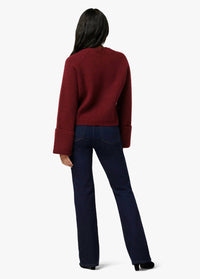 Joe's Jeans Provocatuer Petite Bootcut Jeans in heart eyes - women's jeans - detail view