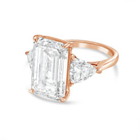 Diana M Jewels - Women's Emerald & Trillion Lab-Grown Diamond Jewelry (5.00 Ct) - Statement