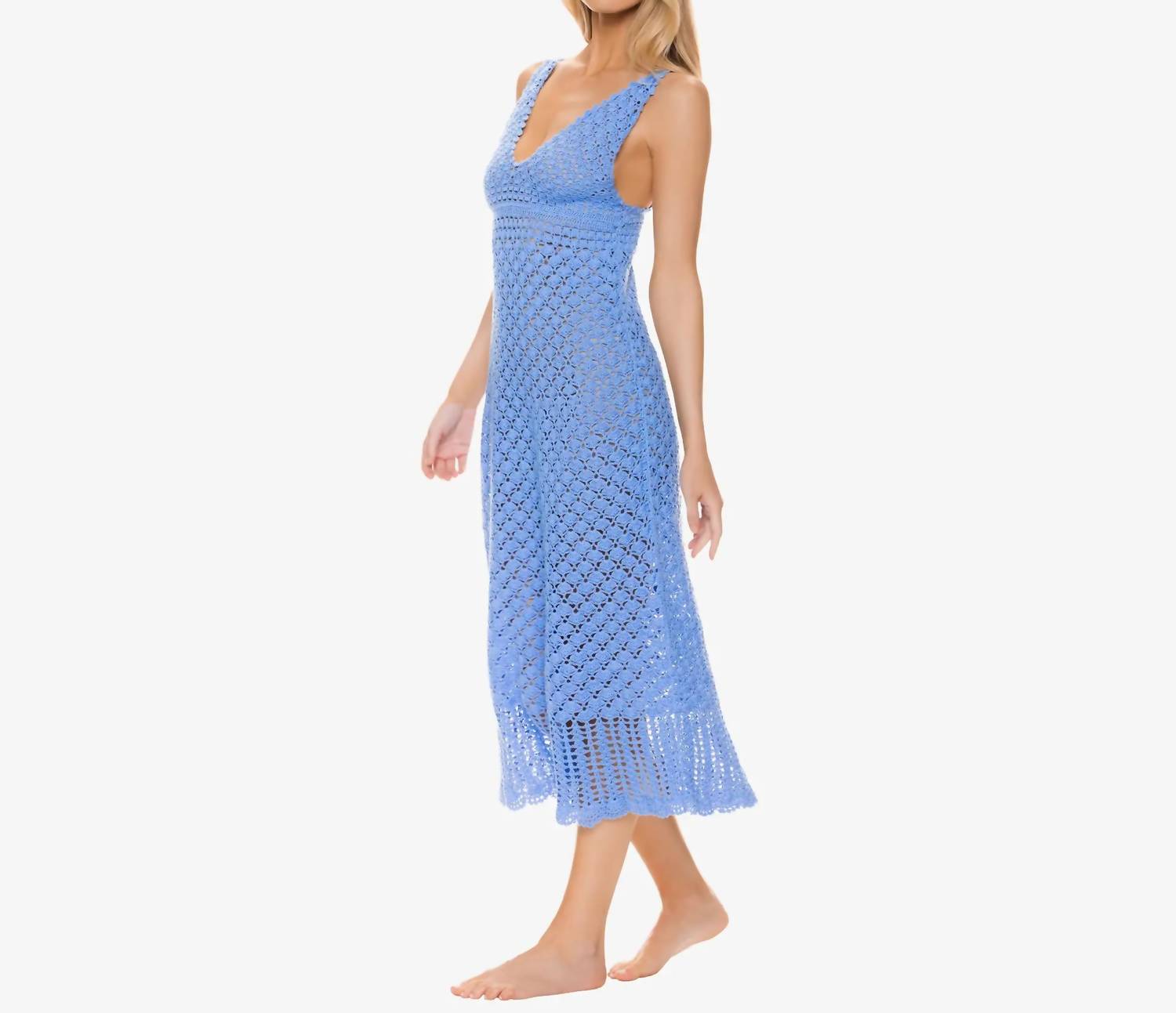Helen Jon - Claudia Crochet Midi Dress