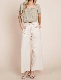 Heyson - Women's Salt & Sand Linen Pants