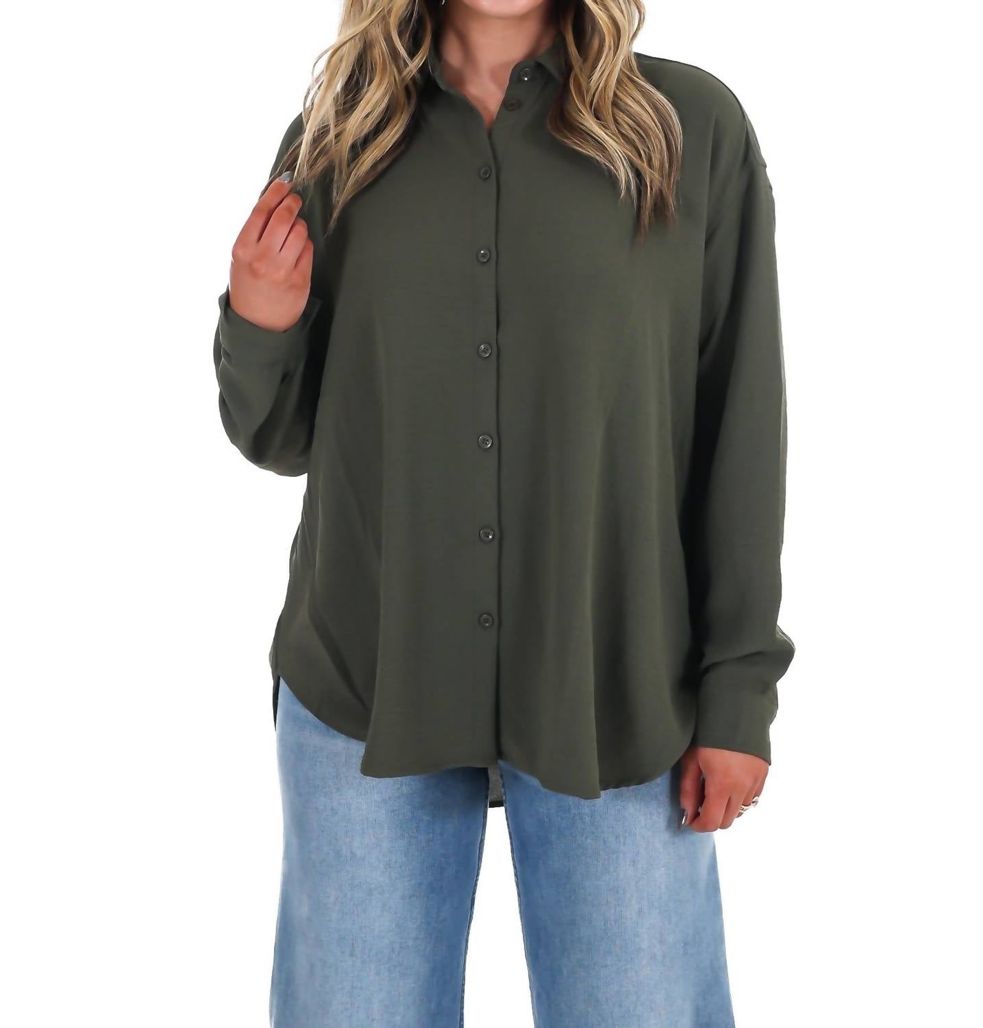 Mittoshop - Cloudlight Button Up Top
