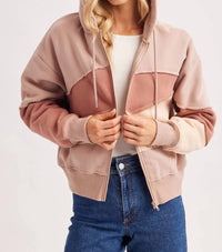 Bluivy - Adeline Patchwork Hoodie