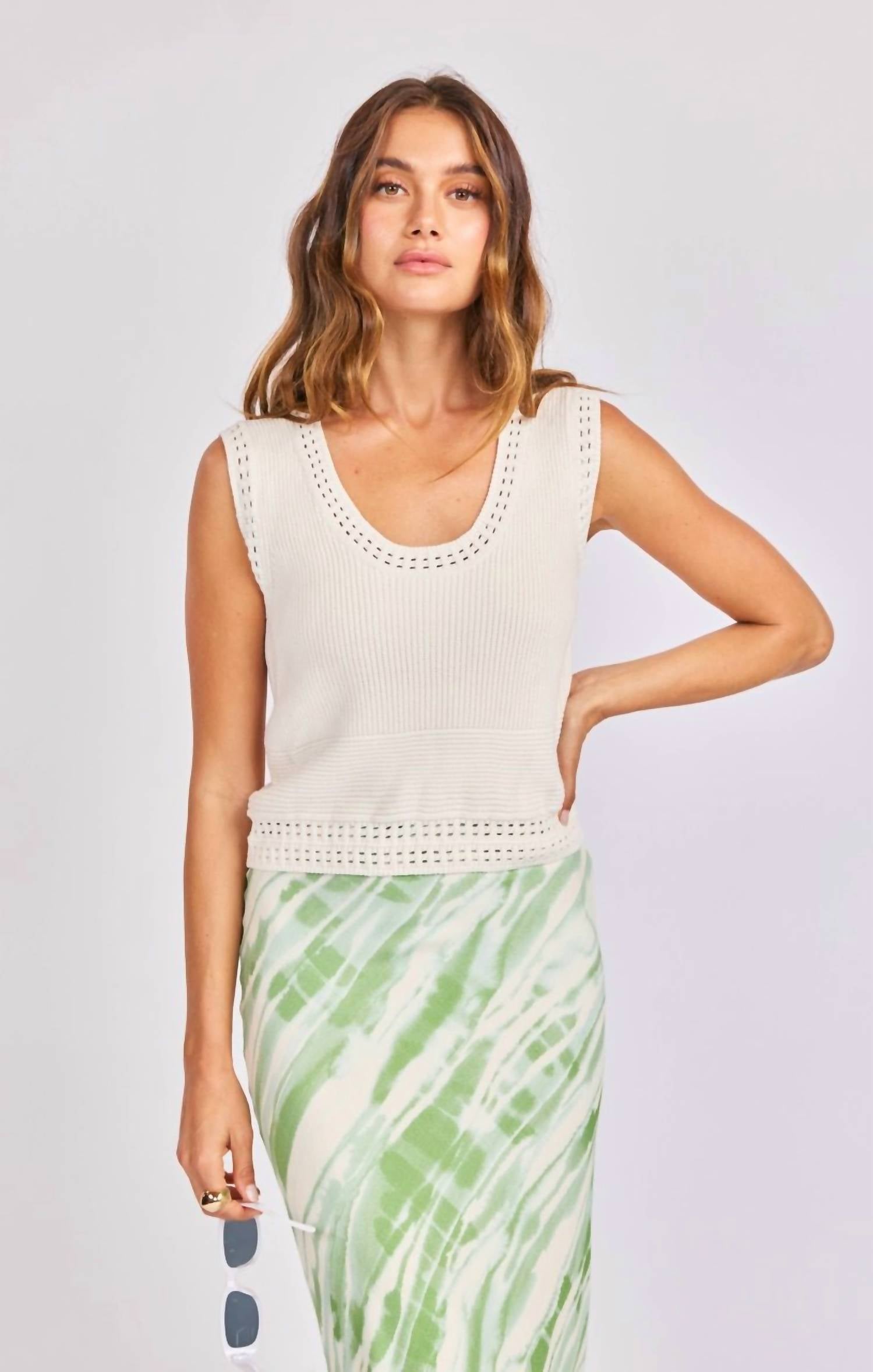 Sage The Label - Finn Knit Tank Top