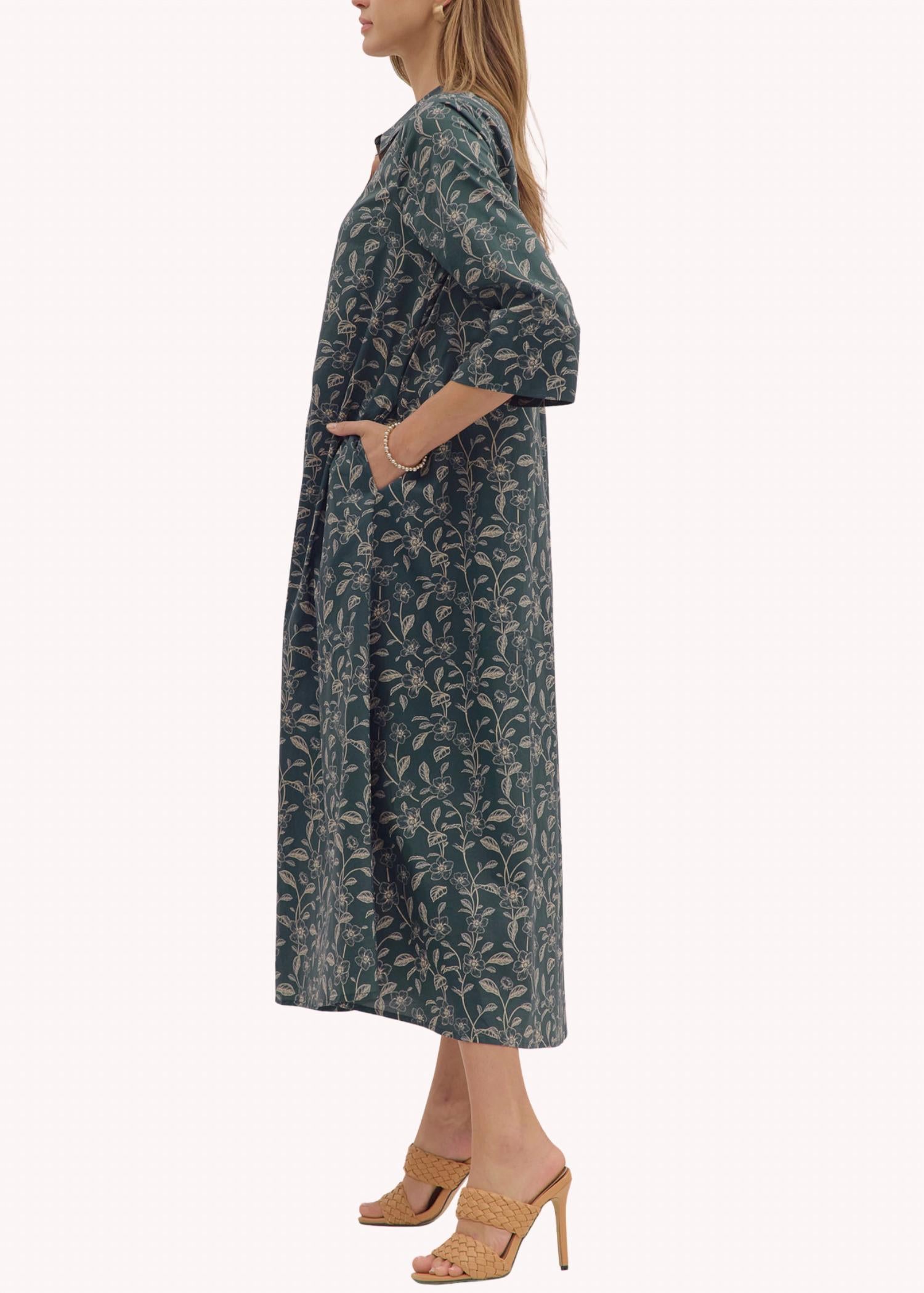 Entro - Teighla Cotton Midi Shirt Dress