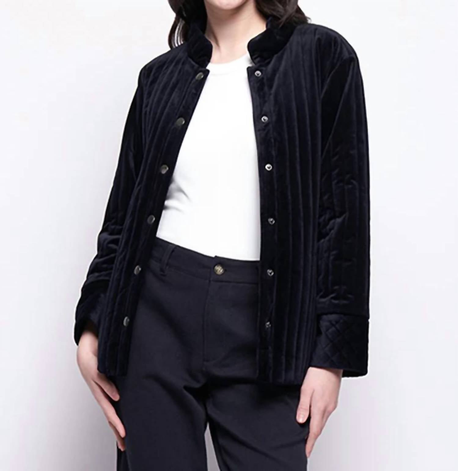 FOIL Valarie Jacket in midnight - women's jacket