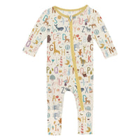 Kickee - Baby's Convertible Sleeper With 2-way Zipper