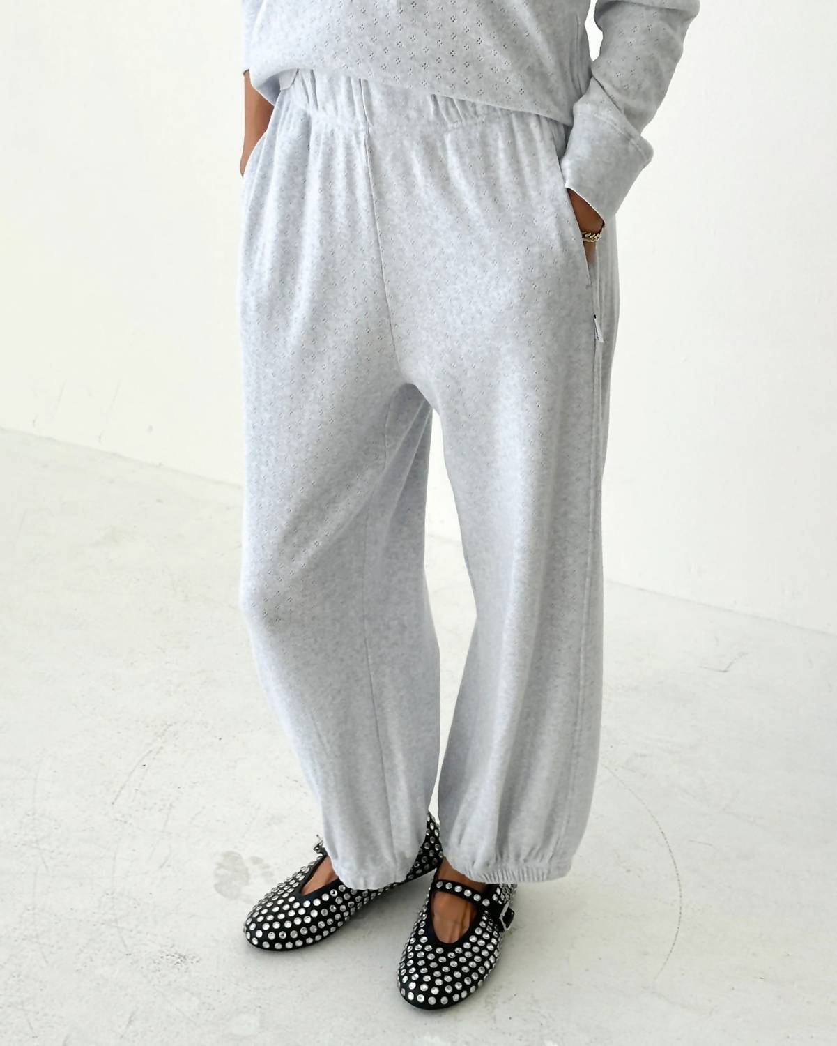 Le Bon Shoppe - Pointelle Balloon Pants