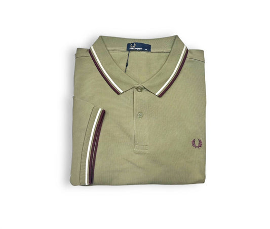 Fred Perry - Men's Twin Tipped Polo Shirt