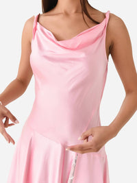 Loveshackfancy - Lionel Draped Lace Silk Mini Dress