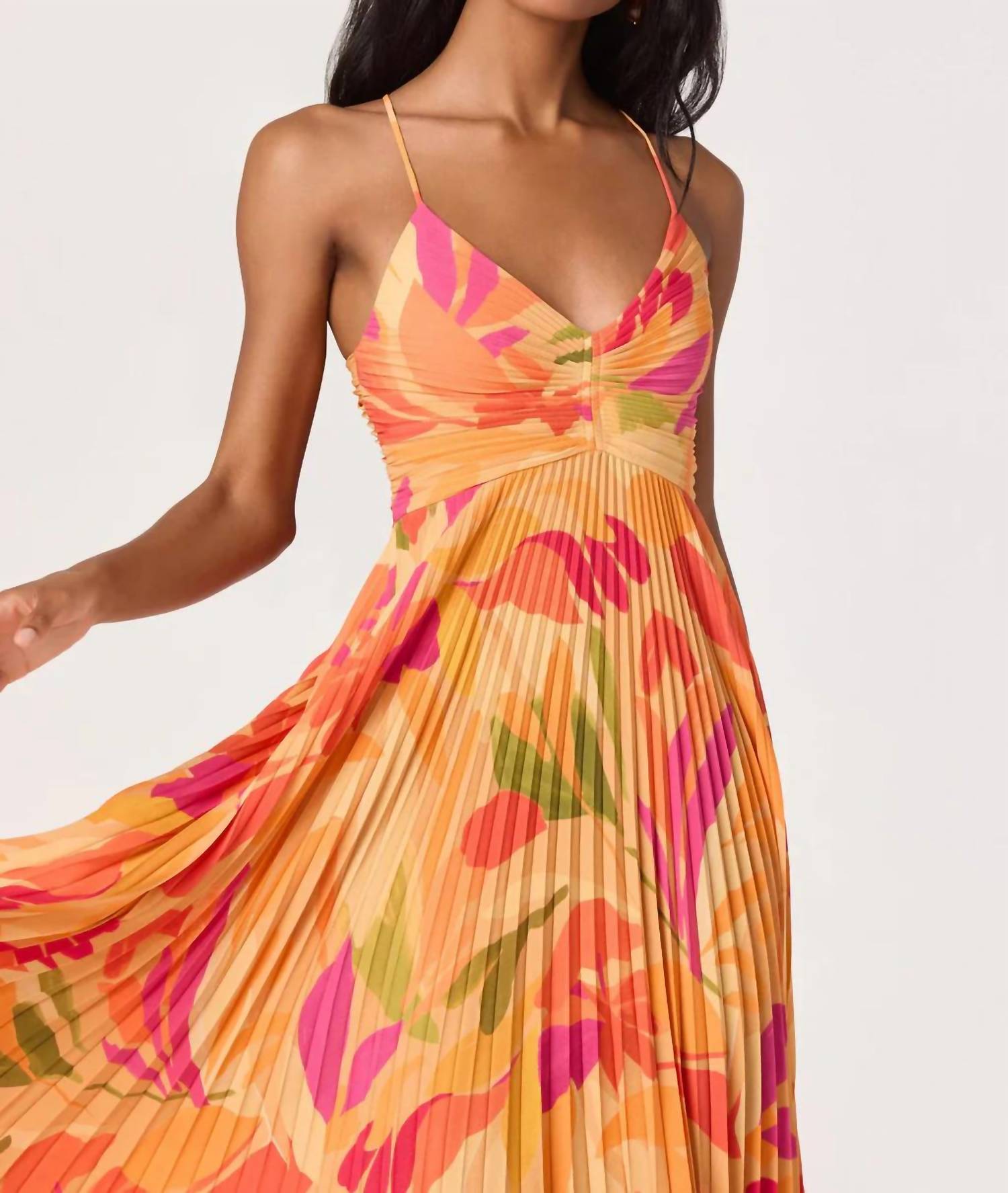 Astr - Campbell Midi Dress