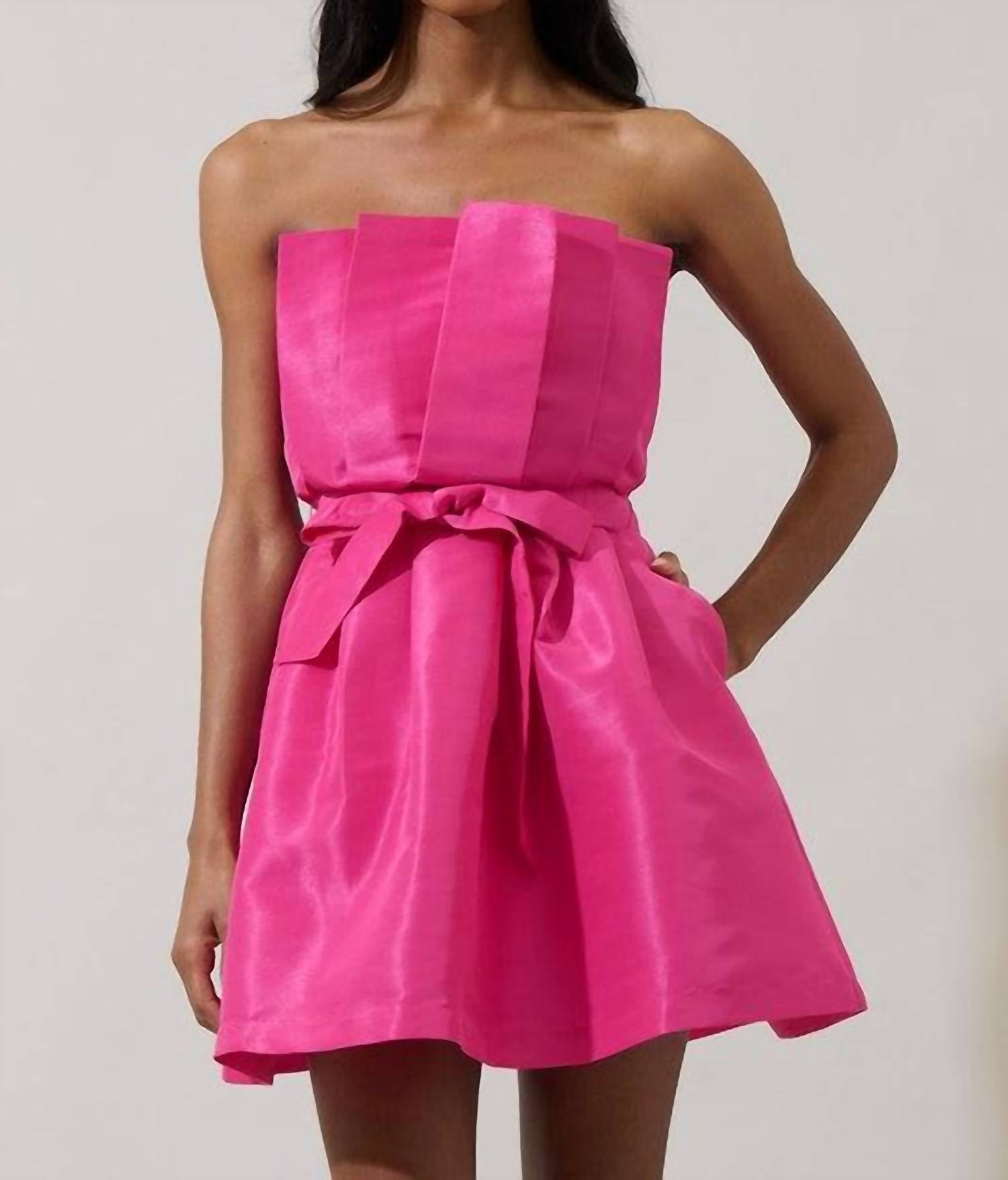 Sugarlips - Lucida Strapless Mini Dress