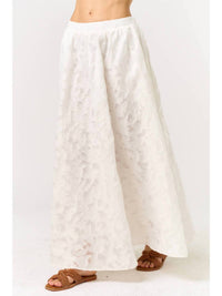Lalavon - Jacquard Maxi Skirt