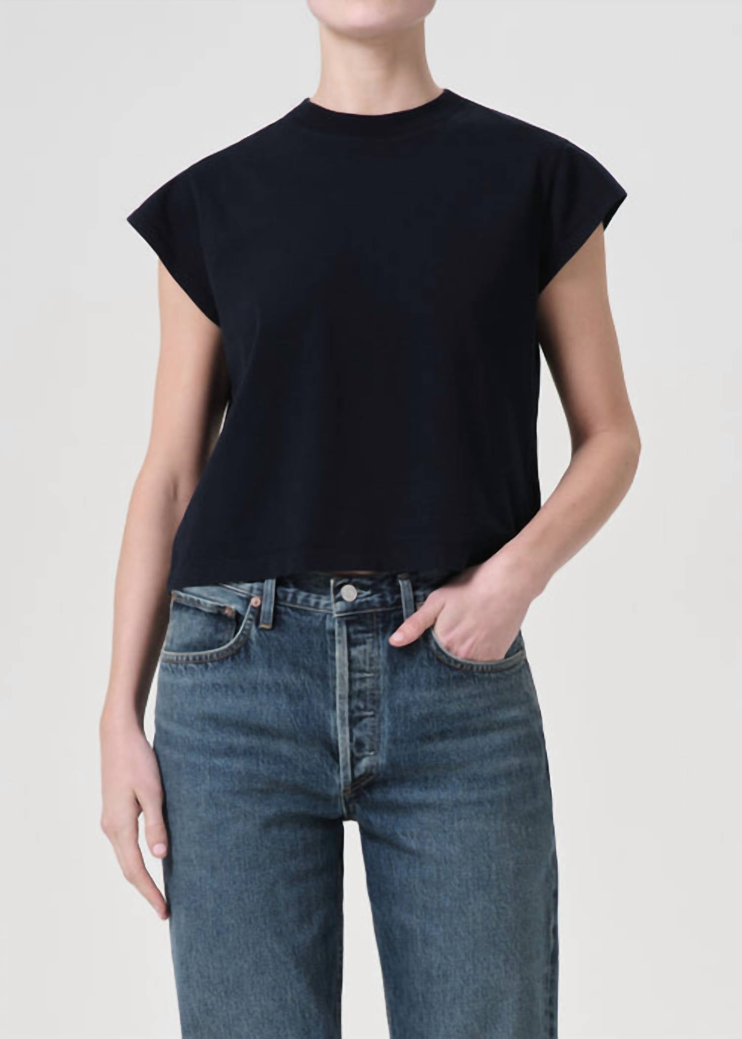 Agolde - Bryce Cap Sleeve Tee