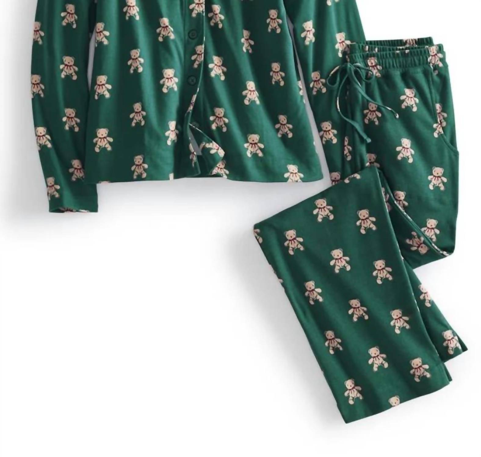 Vera Bradley - Women's Long Sleeve Button Down PJ Set